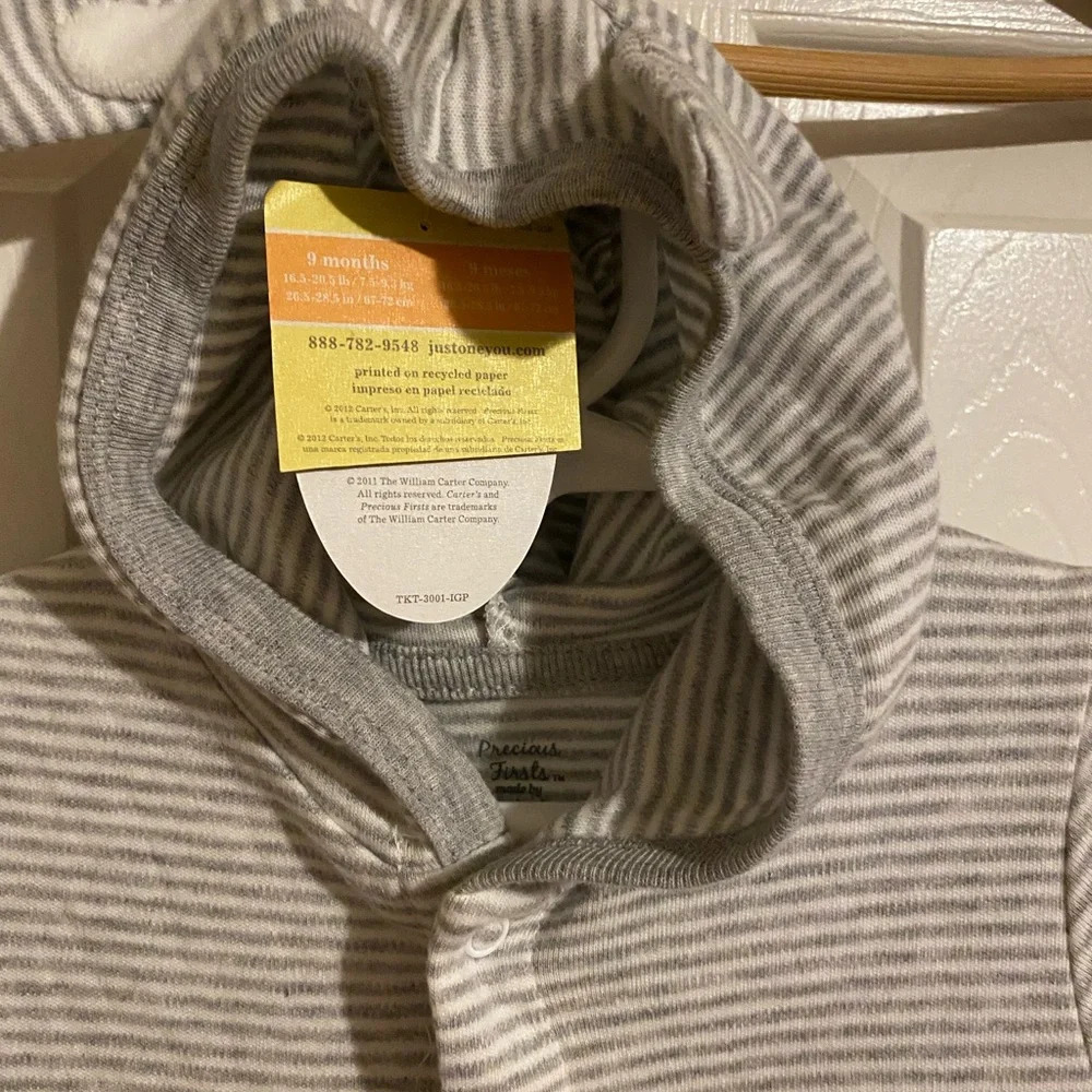 NWT Carter’s Bunny Costume/Sleeper - Picture 6 of 8
